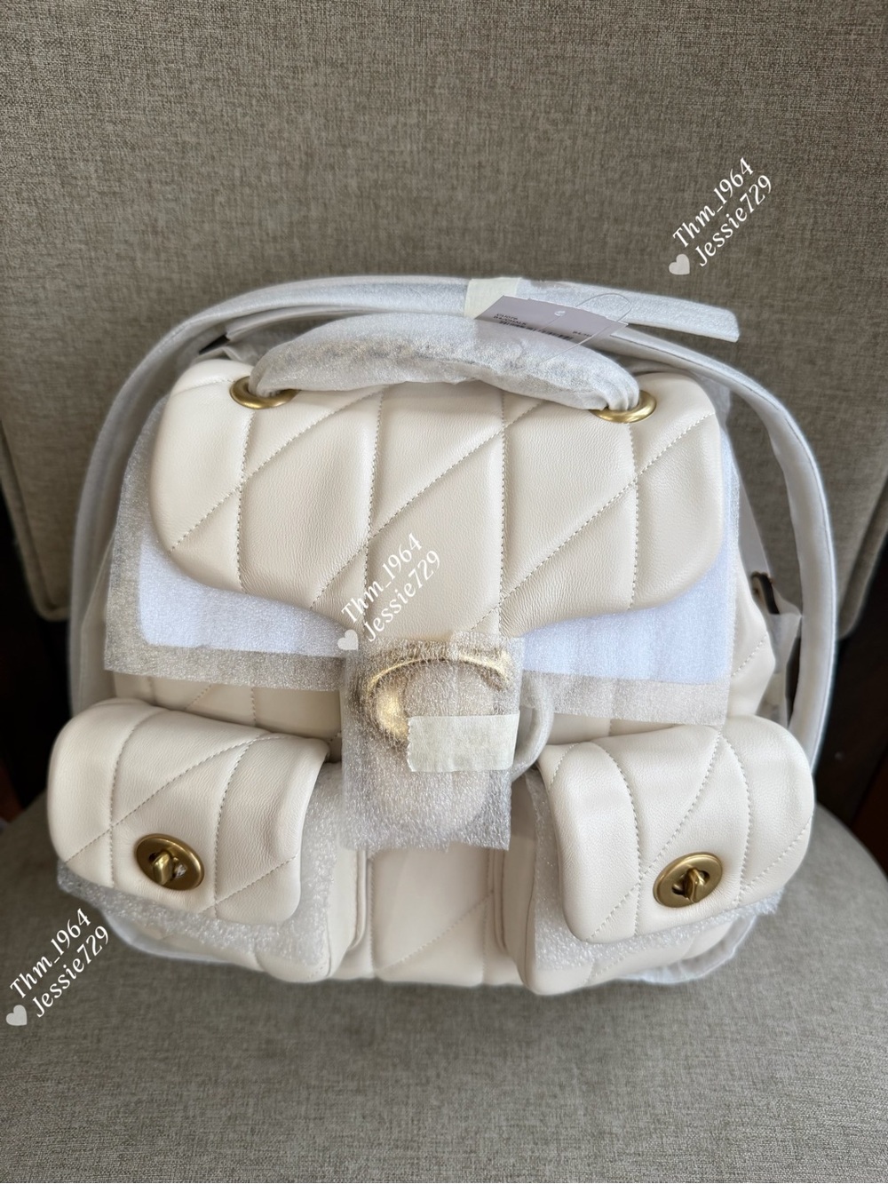 NWT！COACH Tabby Backpack With Pillow Quilting（COACH CU076）fast shipping